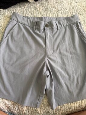 Men's Lightweight Blue Gray Performance Shorts